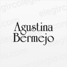 Agustina Bermejo | Elegir Colegio