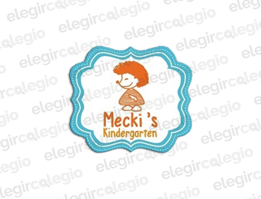 Mecki's Kindergarten - Logo Rectangular