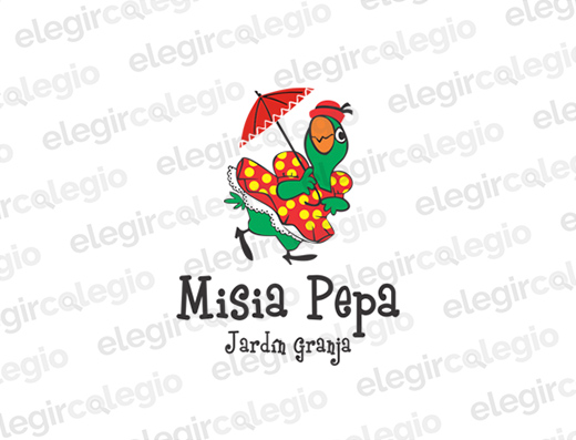 Jardín Misia Pepa - Logo Rectangular