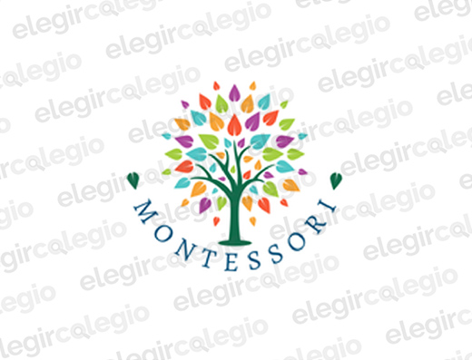 Instituto de Enseñanza Privada María Montessori - Logo Rectangular