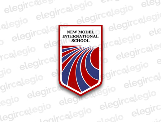 New Model International School - Logo Rectangular