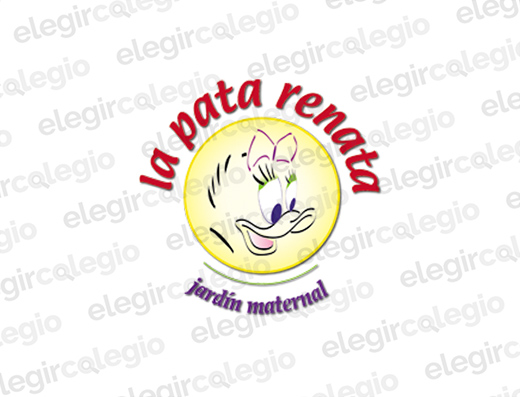 Jardín Maternal La Pata Renata - Logo Rectangular