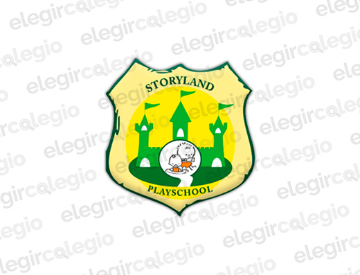 Jardín Storyland Playschool - Logo Rectangular