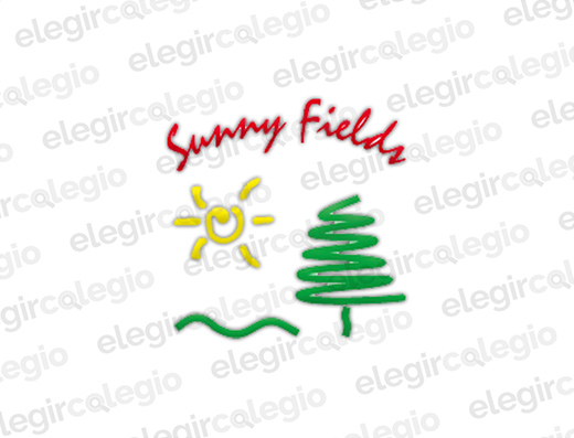 Jardín Sunny Fields - Logo Rectangular